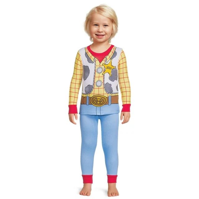 Toy Story's Woody Toddler Boy's Snug Fit Pajama Set, 2-Piece, Sizes 12M-5T - Walmart.com | Walmart (US)