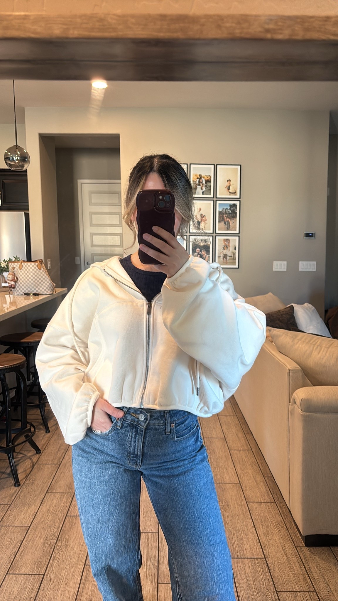 favorite target zip up!! So soft!! On sale $26 (wearing XL) for oversized look! 

#targetstyle #targetfinds #targetkahlana #momstyle #targetsale #comfystyle

#LTKSeasonal #LTKmomlife #LTKSaleAlert