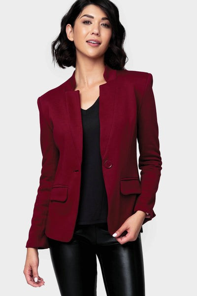 Notch Collar Blazer | Gibson