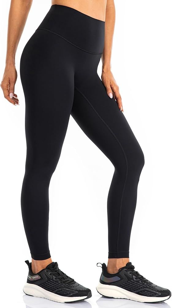 Ukaste Women's Studio Essential Yoga Leggings 19"/ 23"/ 25"/ 28" - Soft Stretch Workout Active Ti... | Amazon (US)