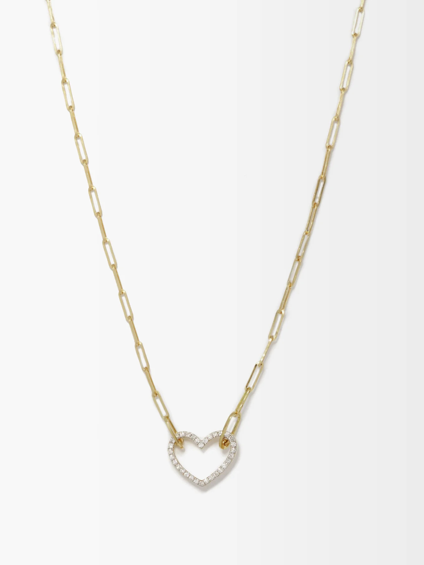 Diamond & 18kt gold necklace | Matches (UK)