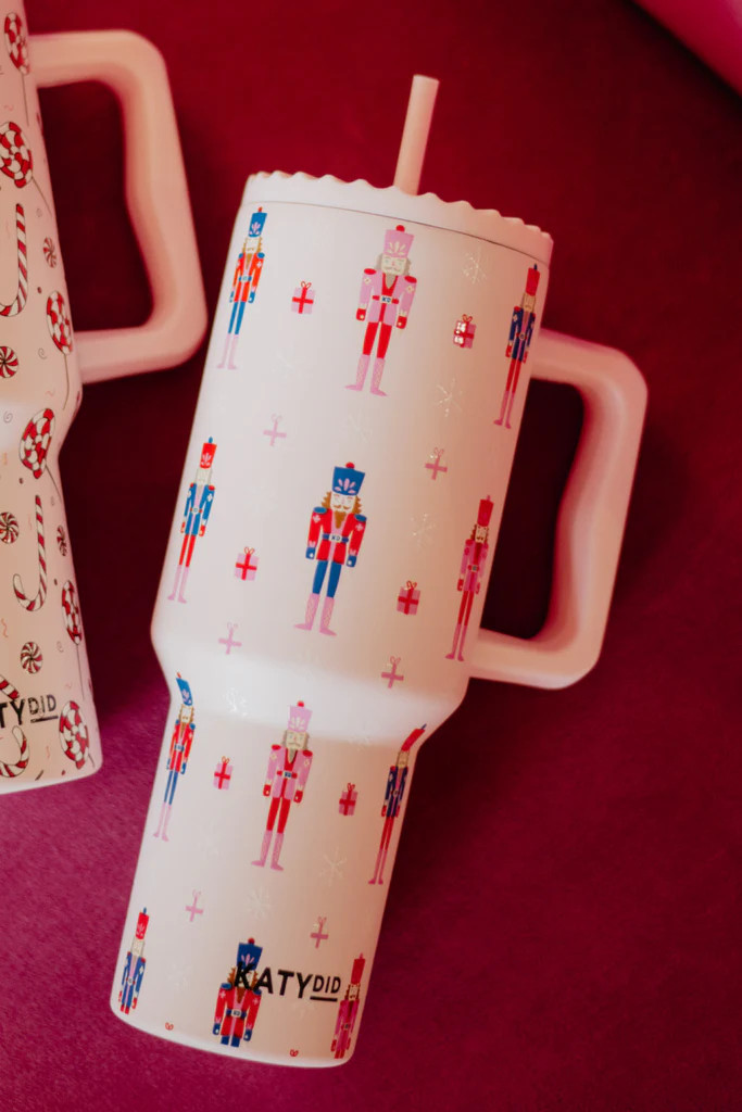Nutcrackers Christmas 38 Oz Tumbler w/ Handle | Katydid