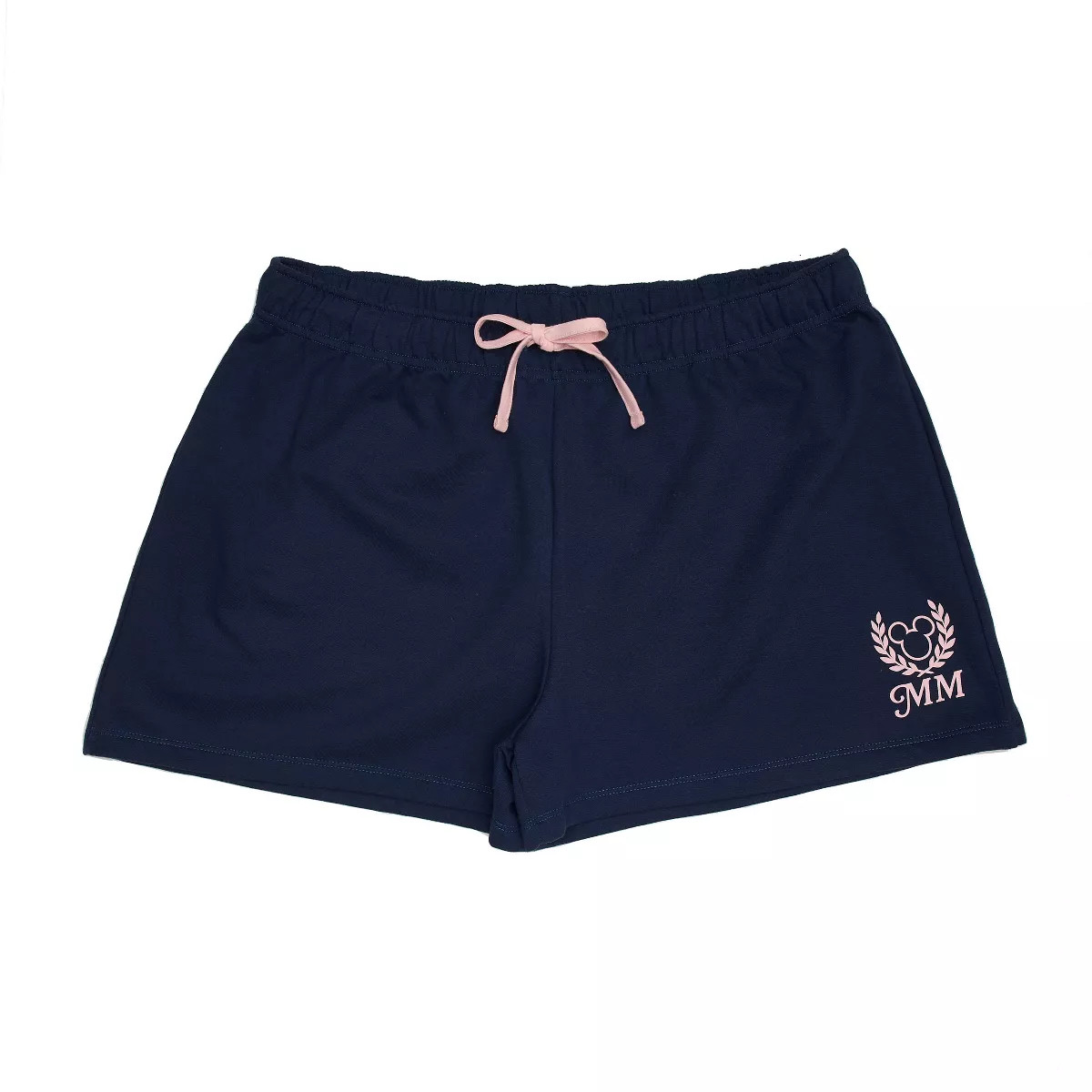Women's Mickey's Clubhouse Fleece Shorts - Navy Blue XL | Target