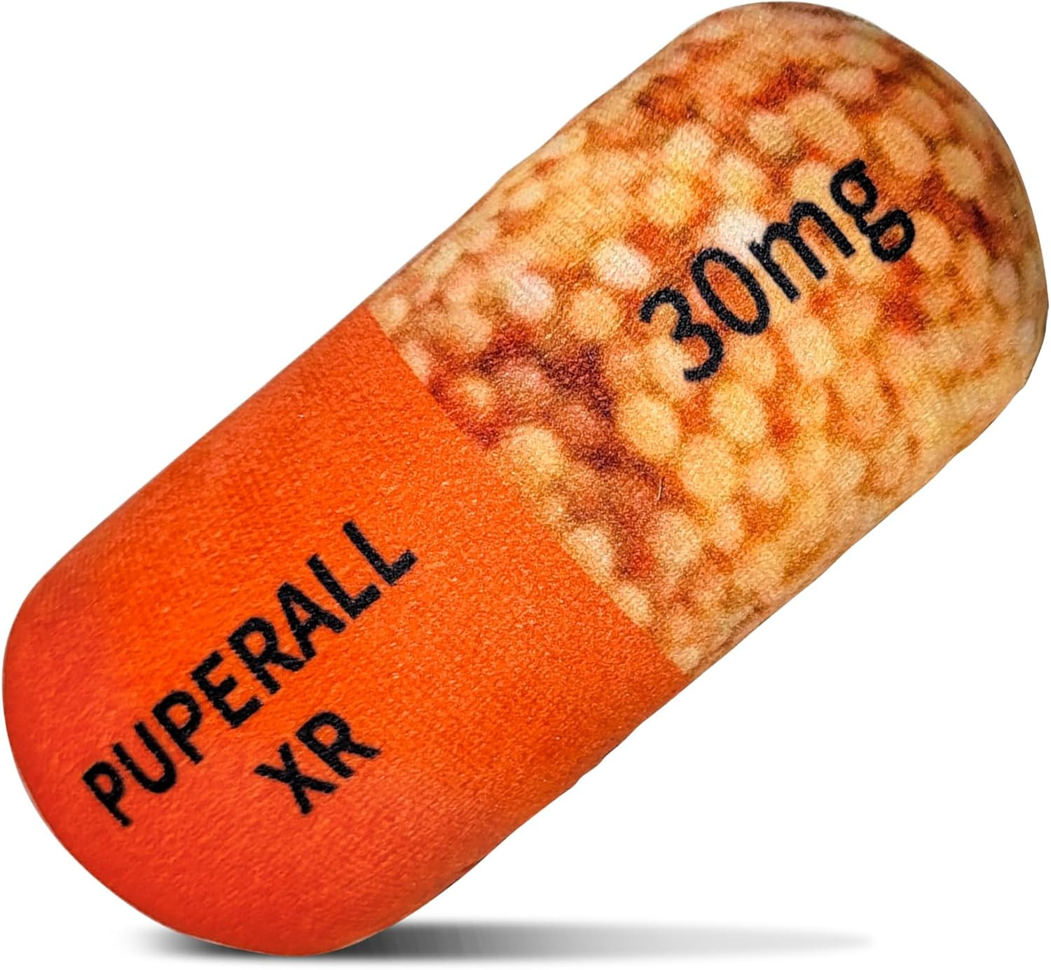 Puperall XR Pill Plush Dog Toy Funny Dog Toy - Parody Plush Squeaky Crinkle Dog Toy for Small to ... | Amazon (US)