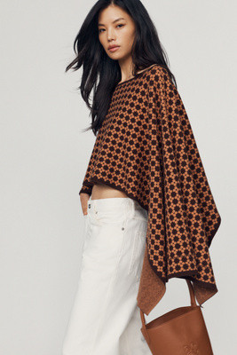 Mare Mare Printed Swing Poncho | Anthropologie (US)