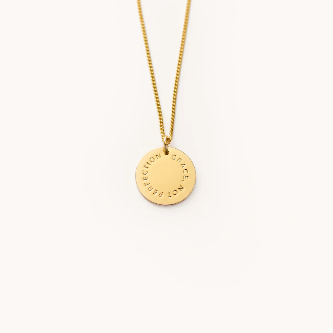 Grace Not Perfection Necklace | Simplified