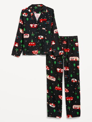 Matching Flannel Pajama Set for Women | Old Navy (US)