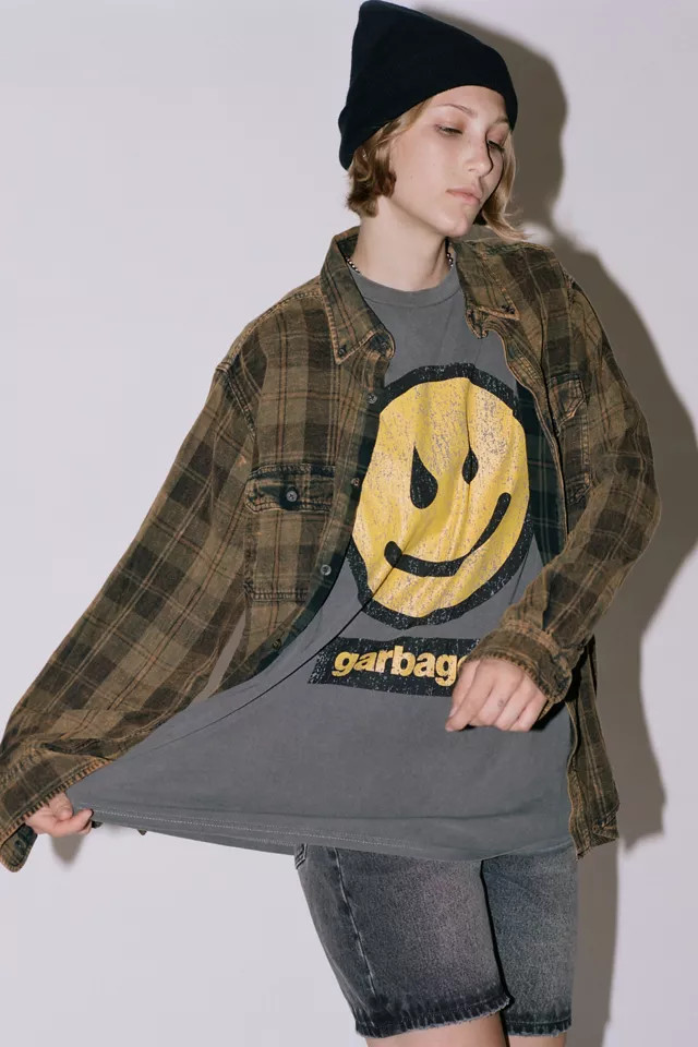 Garbage I’m Only Happy When It Rains T-Shirt Dress | Urban Outfitters (US and RoW)