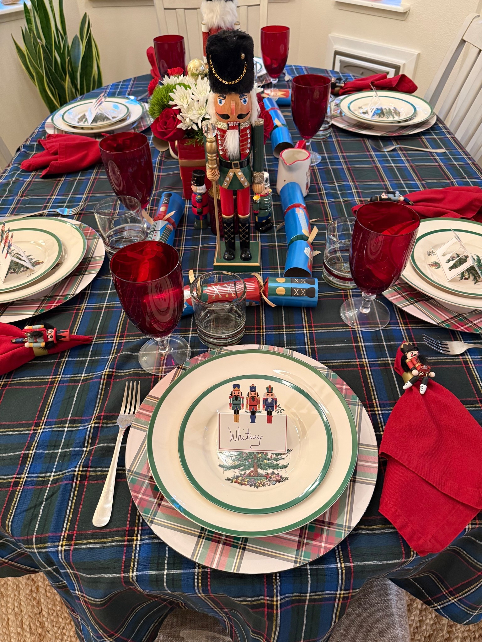 Ralph Lauren Christmas calls for plaid stacking ✨🎄

#christmastablescape

#LTKHoliday #LTKHome #LTKdayinmylife