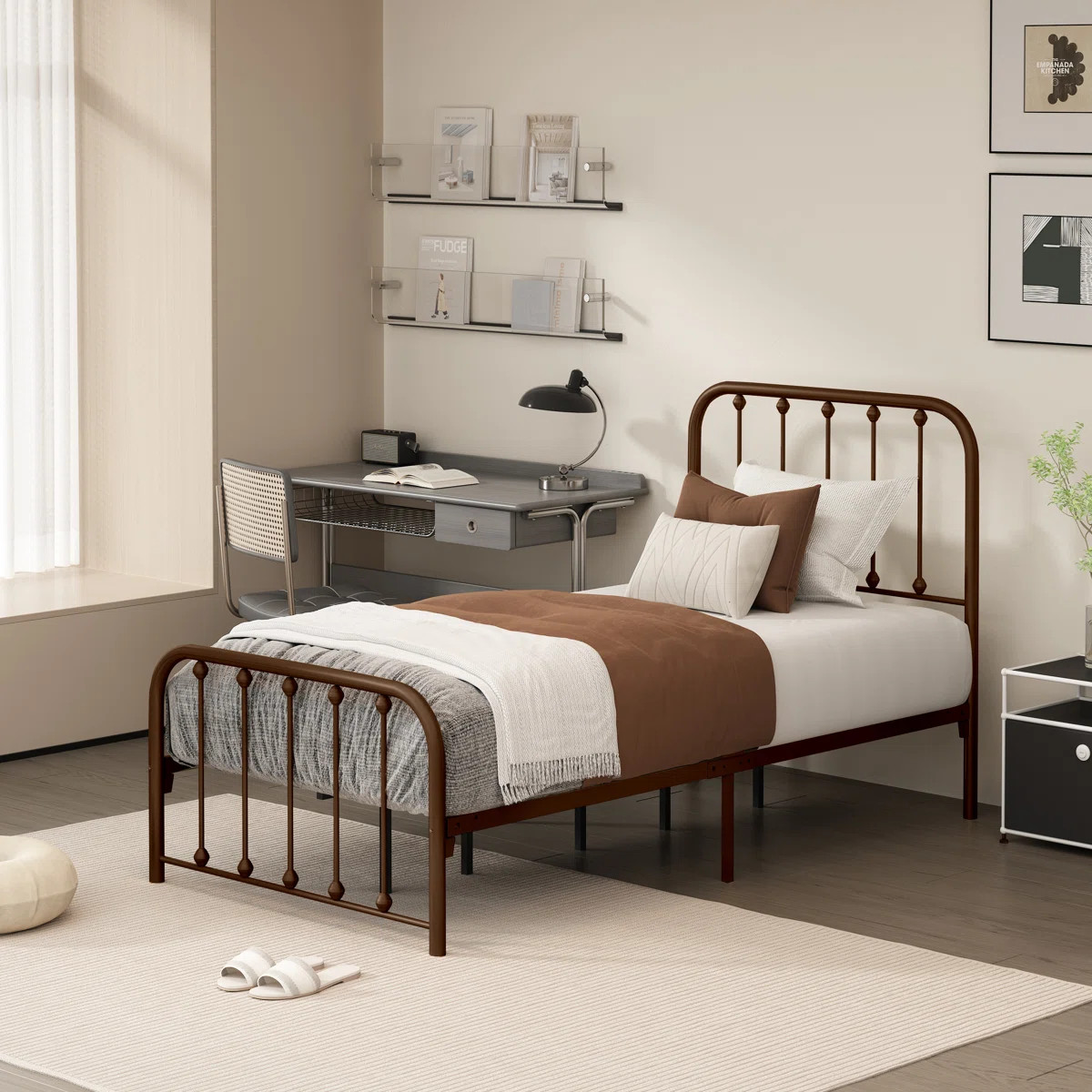 Keyesport Metal Platform Bed | Wayfair North America