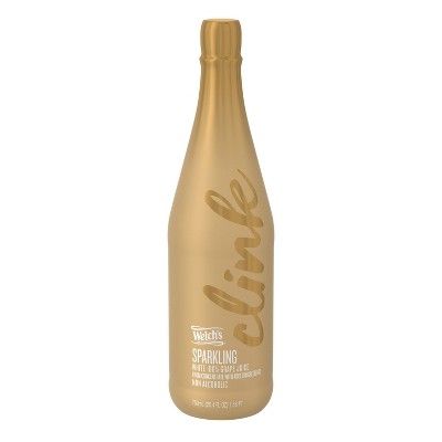 Welch's Sparkling White Grape 100% Juice - 25.4 fl oz Glass Bottle | Target