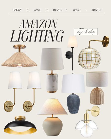Amazon has some incredible lighting options for an affordable price. Shop table lamps, wall mounts, sconces and more!

Amazon Home | Amazon Finds | Table Lamp | Wall Sconce | Modern Decor | Modern Home Decor | Lighting Ideas | Lighting Inspiration 

#LTKfindsunder100 #LTKhome