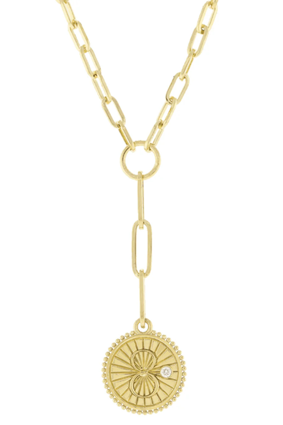 Karma Medallion Necklace | FOUNDRAE | Marissa Collections