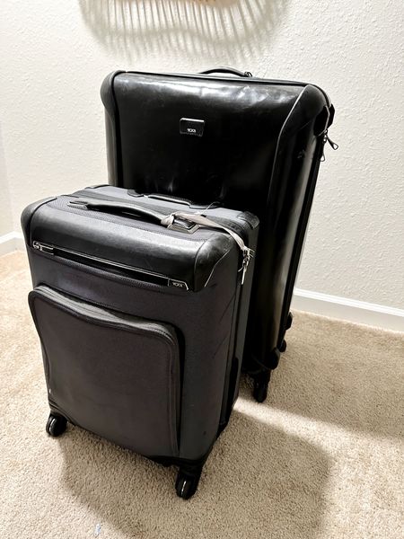 Best luggage for travel! I love Tumi! I’ve had these for around 8 years and they are still the best luggage we own. #luggage #travel #carryon #carryonbags #tumi #internationaltravel 

#LTKtravel