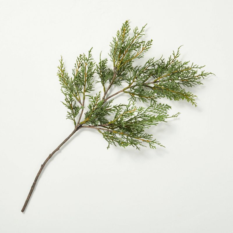 Cedar Branch Seasonal Faux Stem - Hearth & Hand™ with Magnolia | Target