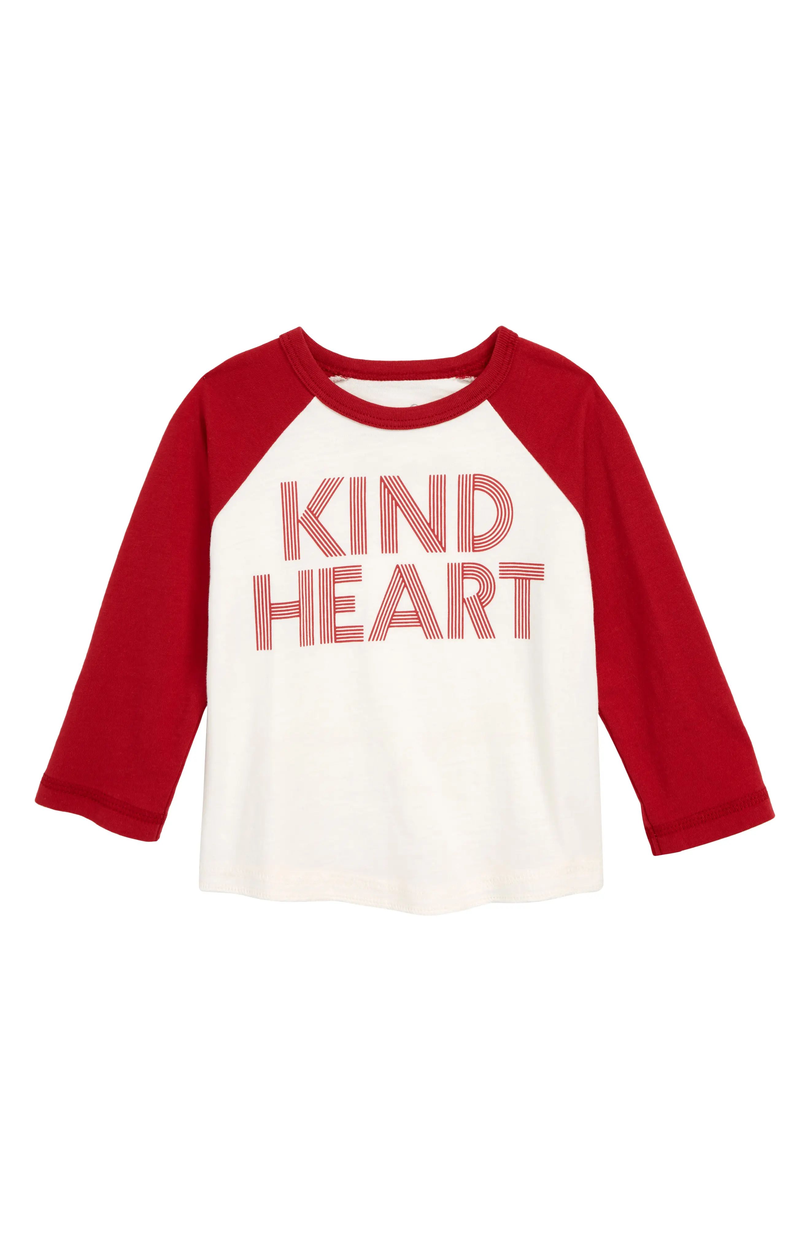 Kind Heart Graphic Baseball T-Shirt | Nordstrom