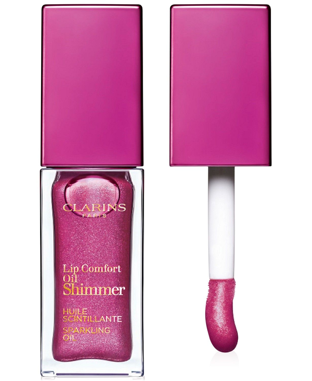 Clarins Lip Comfort Oil Shimmer, 0.2-oz. & Reviews - Makeup - Beauty - Macy's | Macys (US)