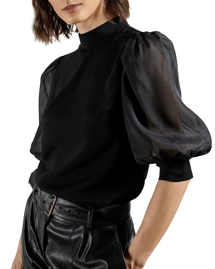 Micaeli Puff Sleeve Top | Bloomingdale's (US)