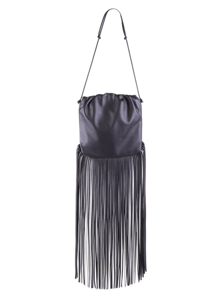 Fringe Leather Pouch | Saks Fifth Avenue