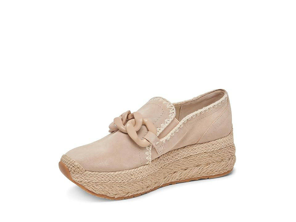 Dolce Vita Jhenee Espadrille Women's Flat Shoes Dune Suede : 8 M | Zappos