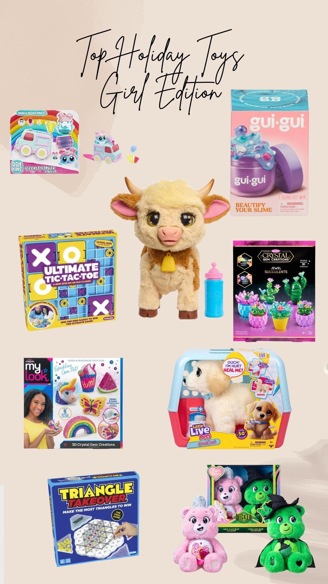 Top holiday toys girl edition
#holidaygifts
#giftideas
#giftguide
#giftsforkids

#LTKSeasonal #LTKHoliday #LTKKids