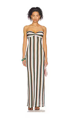 Lovers and Friends Nettie Maxi Dress in Sage Multi from Revolve.com | Revolve Clothing (Global)