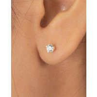 3mm Diamond Stud Earrings, Jewelry, Simulant Studs, Earing | Etsy (US)