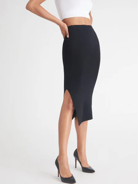 Rayna: Rib Pencil Skirt | 525 America