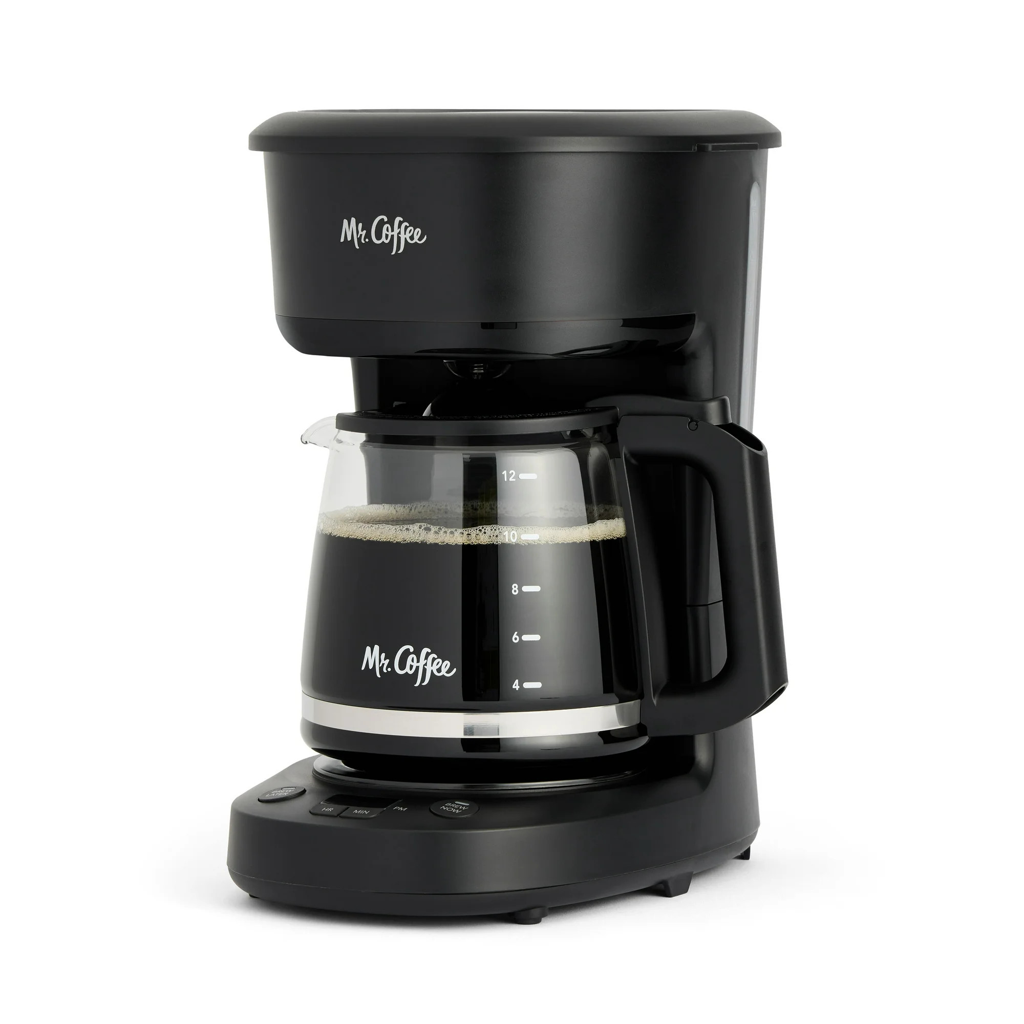 Mr. Coffee Programmable Coffee Maker, 12-Cup Coffee Maker, Black | Walmart (US)