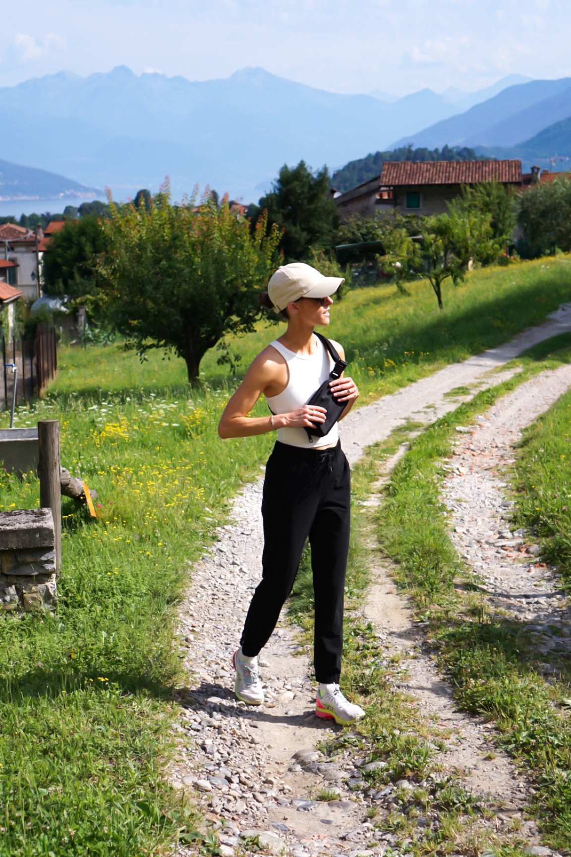 Hiking in Lake Como! Joggers | Crop Top | Gym Outfit | Hiking Outfit | Lake Como Outfit | Amazon Activewear 

#LTKeurope #LTKtravel #LTKFitness