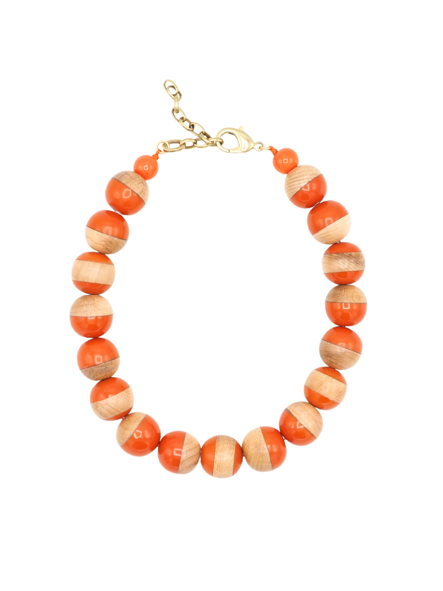 Eclipse Necklace - Orange | Wolf & Badger