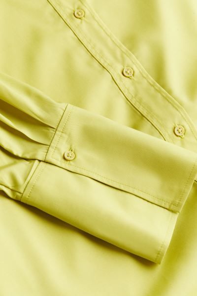 Lyocell-blend Shirt Dress | H&M (US + CA)