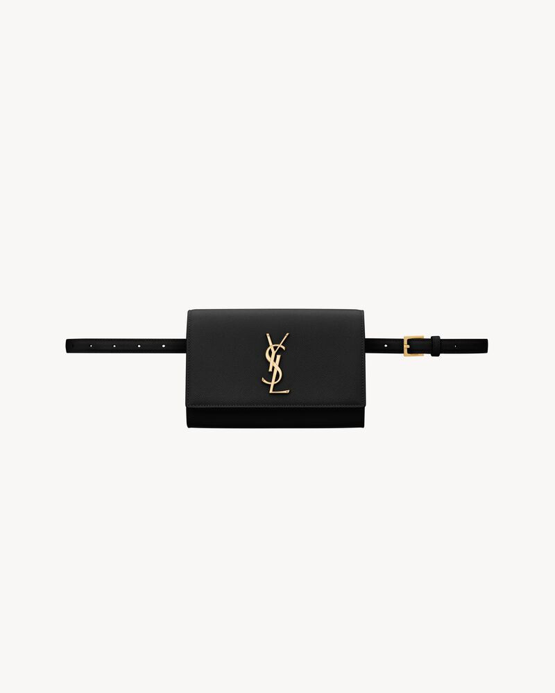 kate belt bag in grain de poudre-embossed leather | Saint Laurent Inc. (Global)