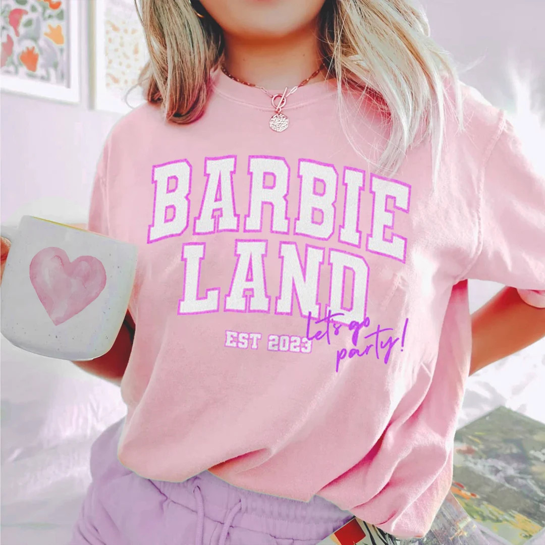 Barbie University lets Go Party Shirt Party Girls Shirt - Etsy | Etsy (US)