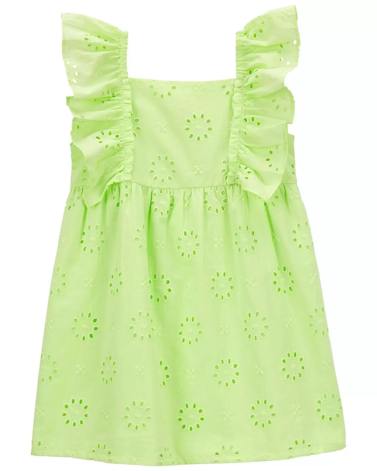 Toddler Eyelet Flutter Dress | Carter's