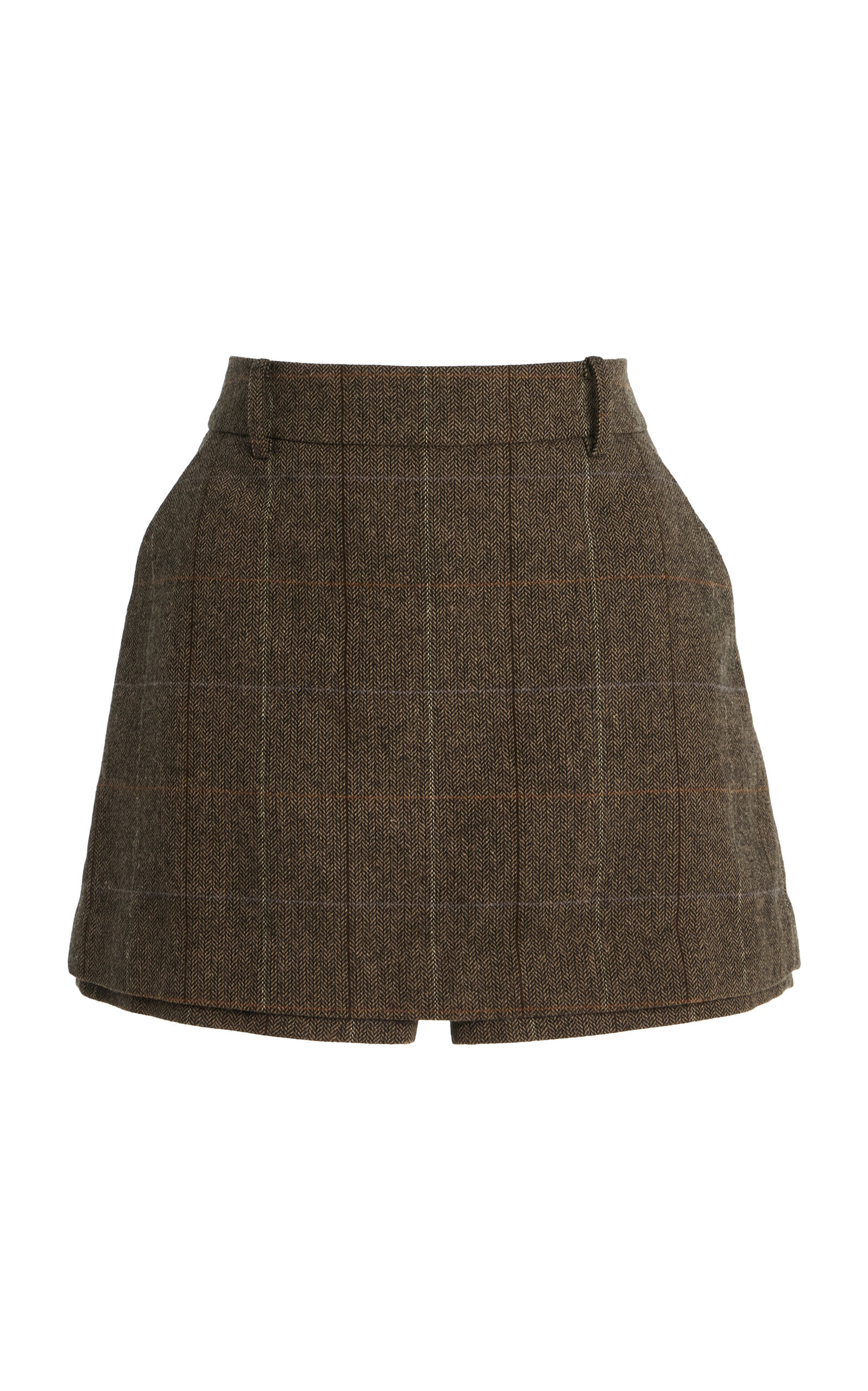Favorite Daughter Wool Herringbone Spencer Skort - Moda Operandi | Moda Operandi (Global)