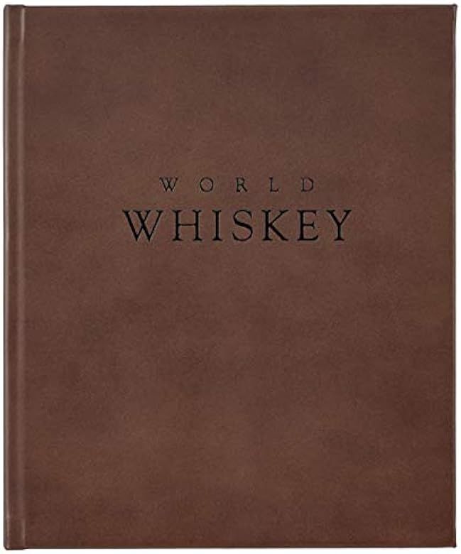 Graphic Image World Whiskey Limited Edition Book Handcrafted Genuine Calfskin Leather | Amazon (US)