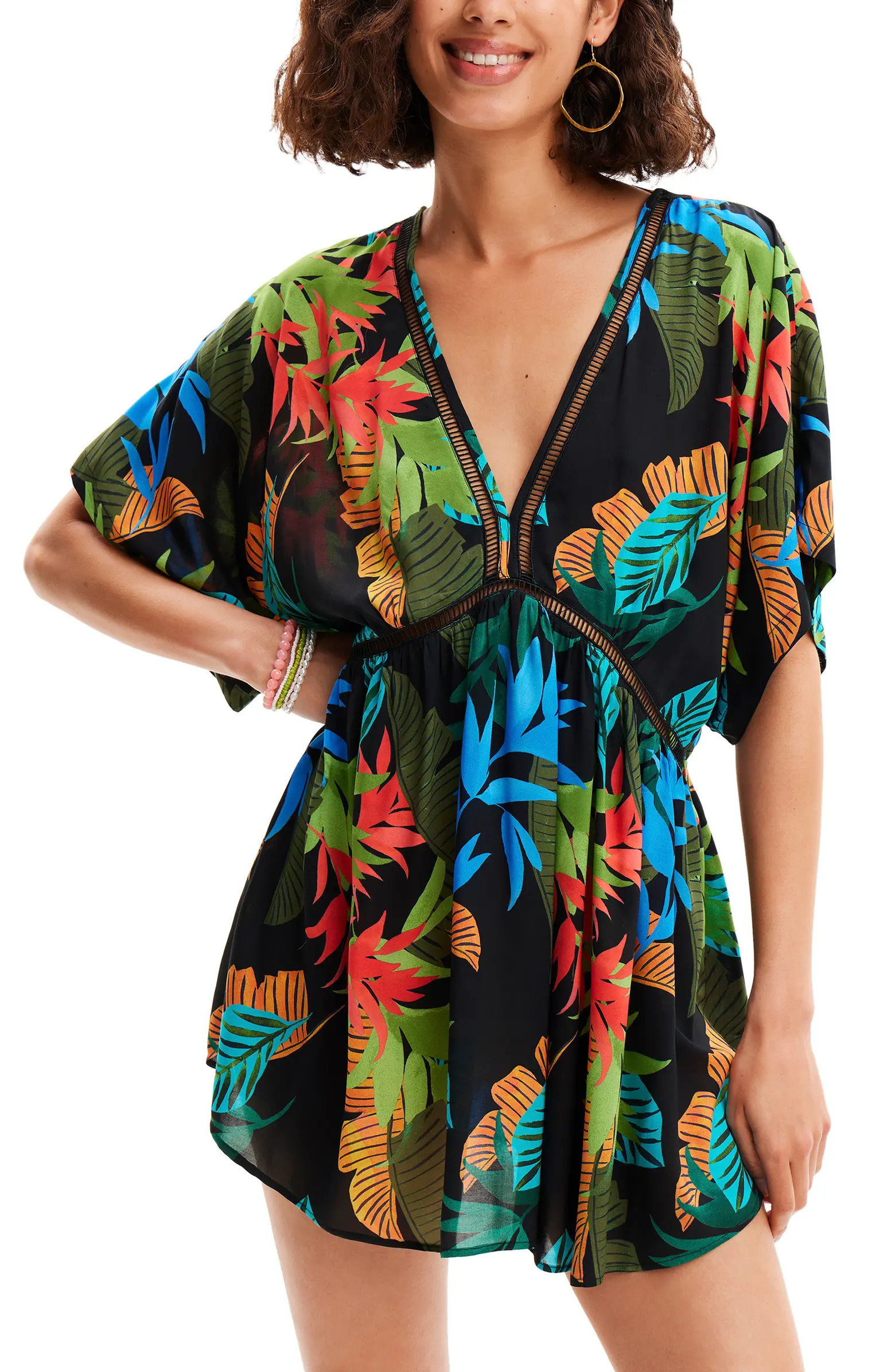 Tropical Tunic Dress | Nordstrom