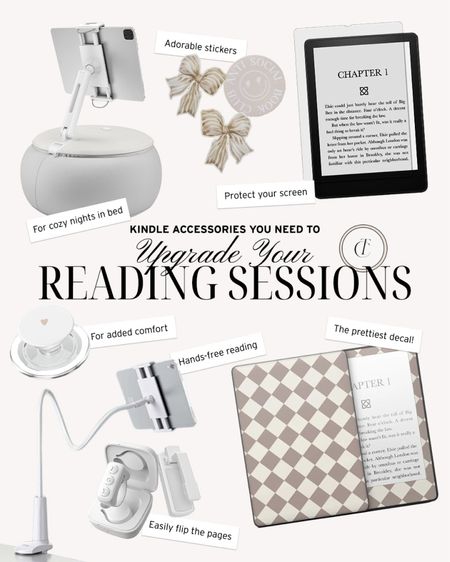 Kindle accessories to upgrade your reading sessions! 

Kindle stickers, kindle case, kindle stand, kindle holder, Etsy finds, vinyl stickers, Amazon finds, Amazon favorites, Amazon must haves 

#LTKfindsunder50 #LTKfindsunder100 #LTKhome