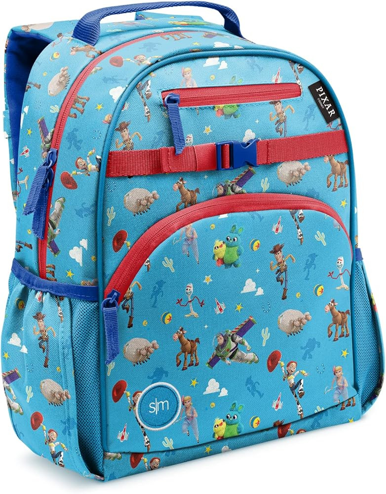 Simple Modern Disney Pixar Toddler Backpack for School Girls and Boys | Kindergarten Elementary K... | Amazon (US)