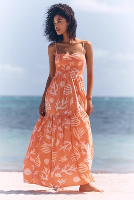 LSPACE Printed Mallorca Maxi Dress | Anthropologie (US)