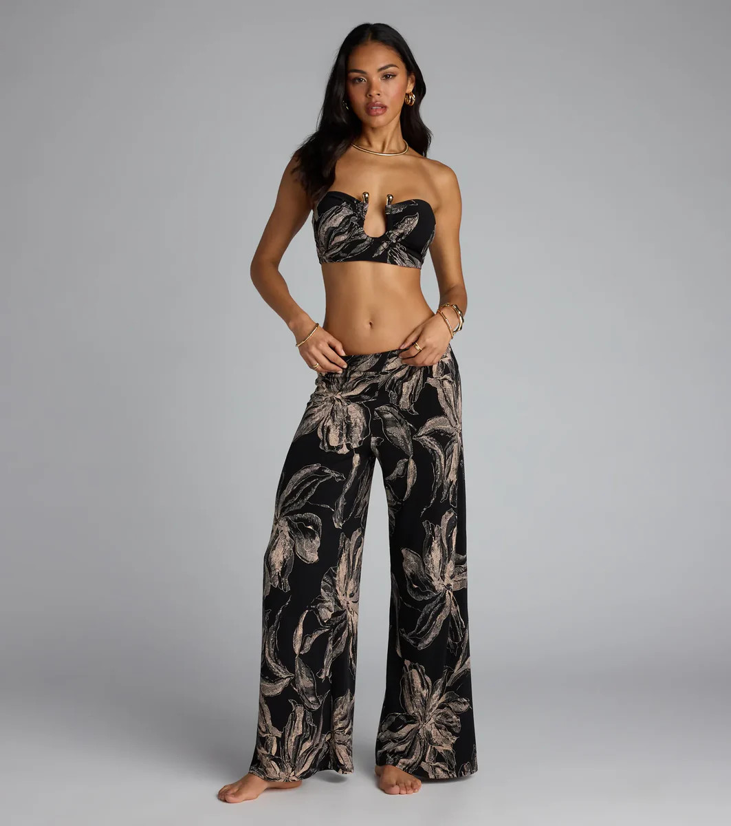 Golden Hour Wide Leg Pants Energy | Windsor Stores