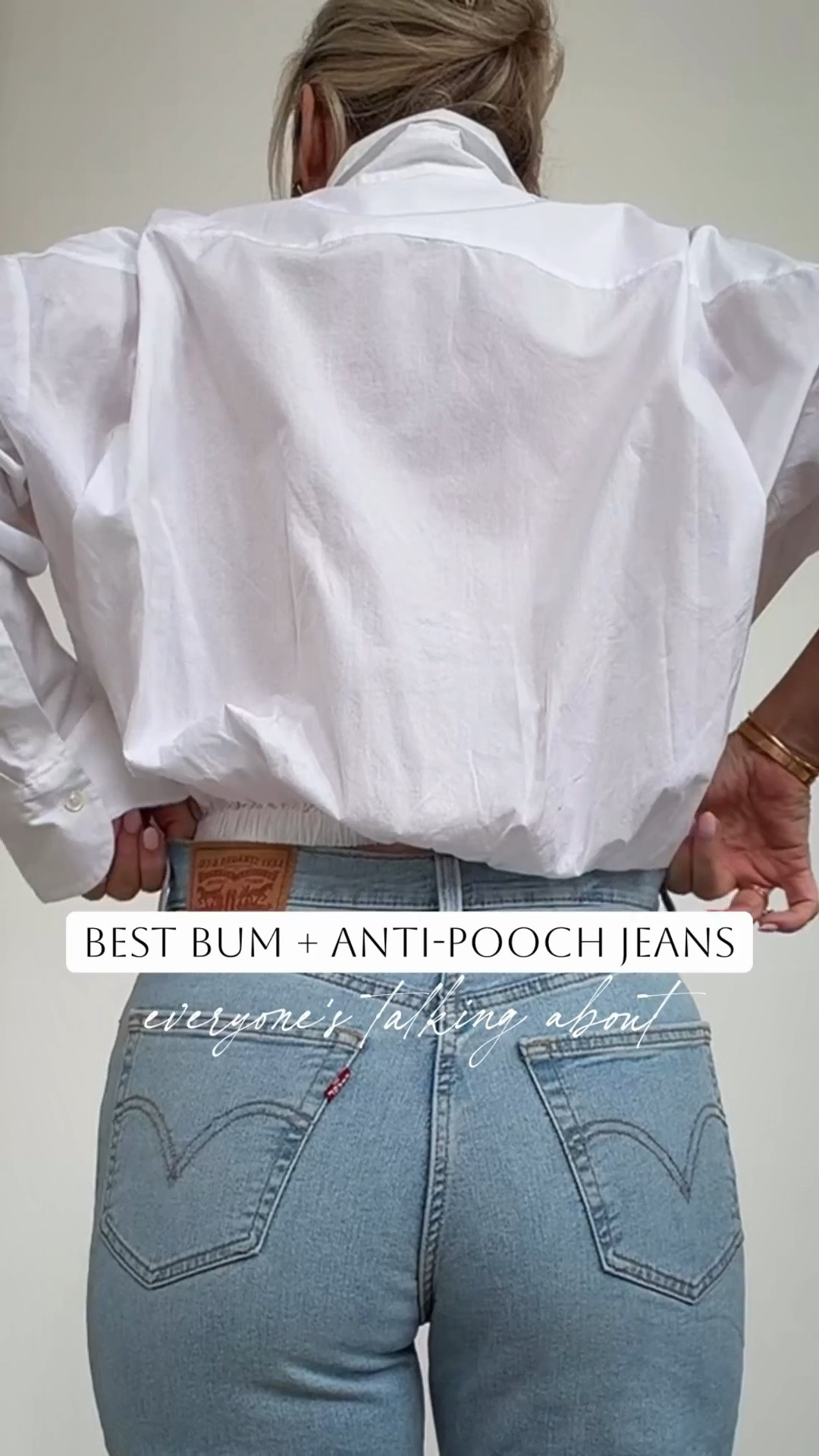 Best bum + anti-pooch jeans everyone’s talking about🔥💯🍑!!!
I’m not kidding — I went back and ordered three more colors. They’re that good. Super stretchy, insanely comfortable, and the deep V back gives the best shape. They cinch the waist without giving that front pooch situation (you know what I mean).

They run pretty TTS but if you’re between sizes size up since the waist is more fitted.
So flattering. So good.🔥



stretchy shaping jeans. anti pooch jeans. high waisted flattering denim. deep V back jeans. tummy smoothing jeans. straight leg jeans.

#LTKSaleAlert #LTKSeasonal #LTKootd