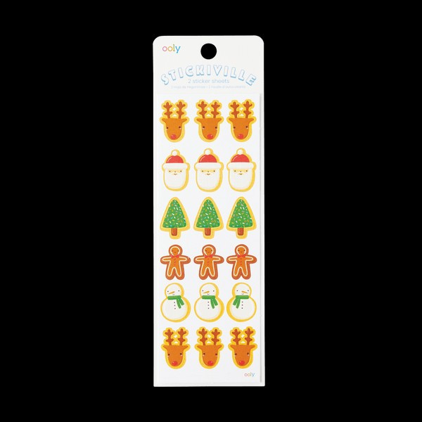 Ooly // Stickiville Christmas Cookies Stickers | June & January | June & January