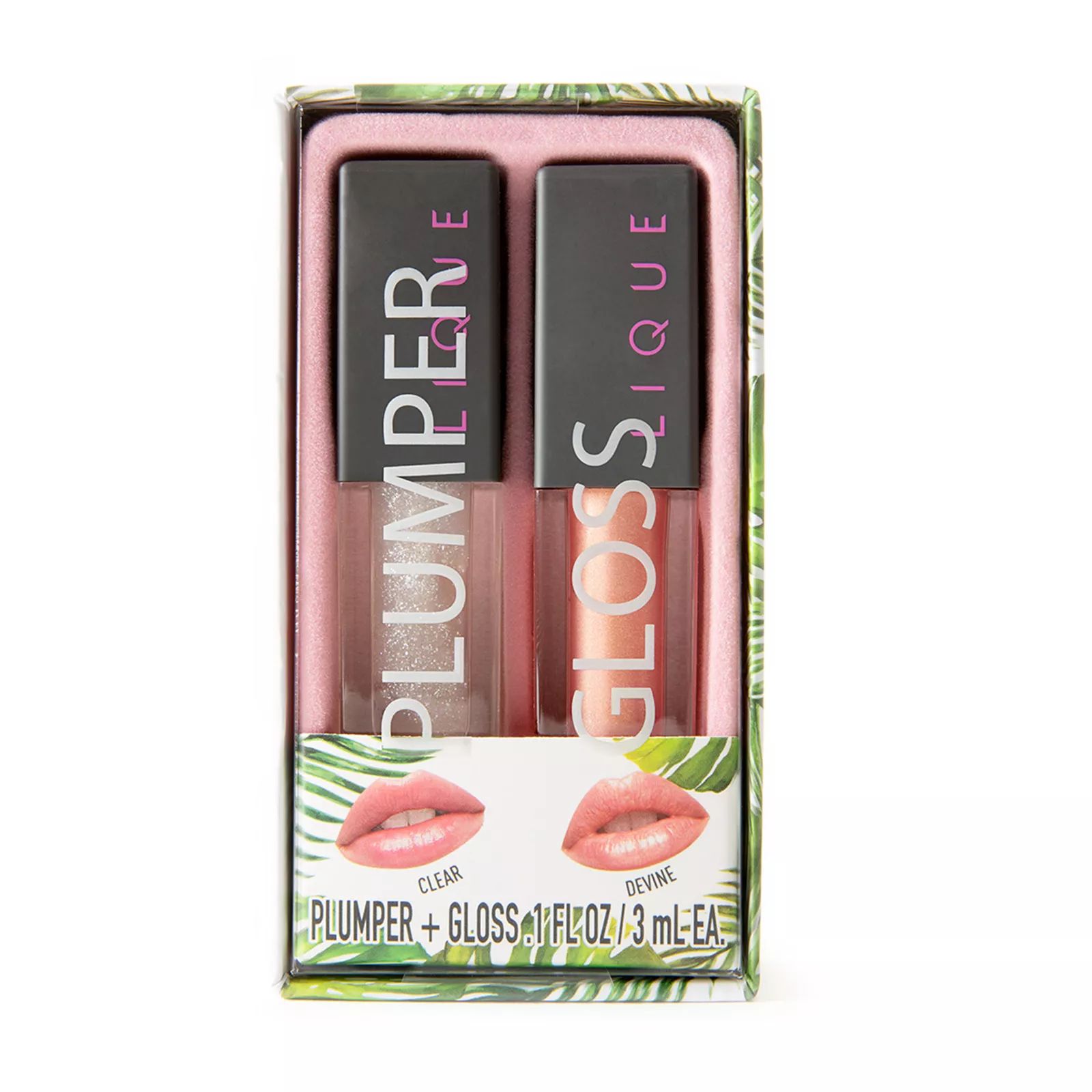 LIQUE Mini Gloss & Mini Plumper Lip Care Set | Kohl's