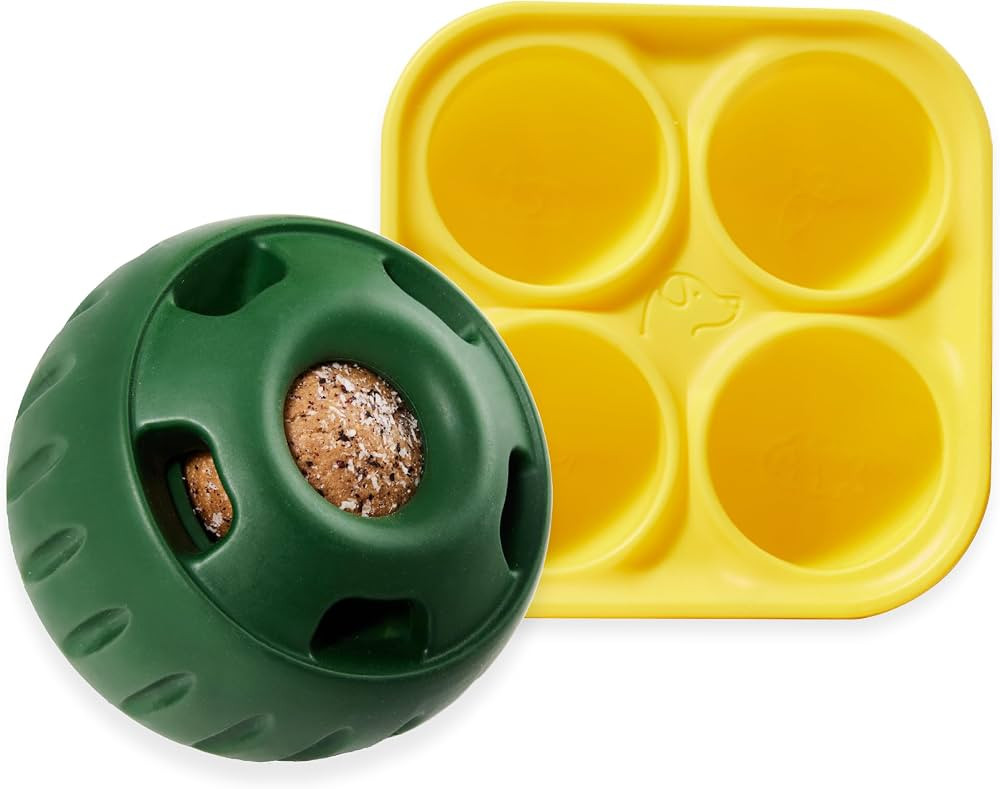 Woof Pupsicle + Treat Tray - Long-Lasting Interactive Dog Toys & Silicone Dog Treat Mold - Keep Y... | Amazon (US)