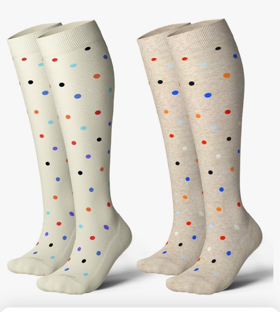 polka dot compression socks 🧦

#LTKGiftGuide #LTKCyberWeek
