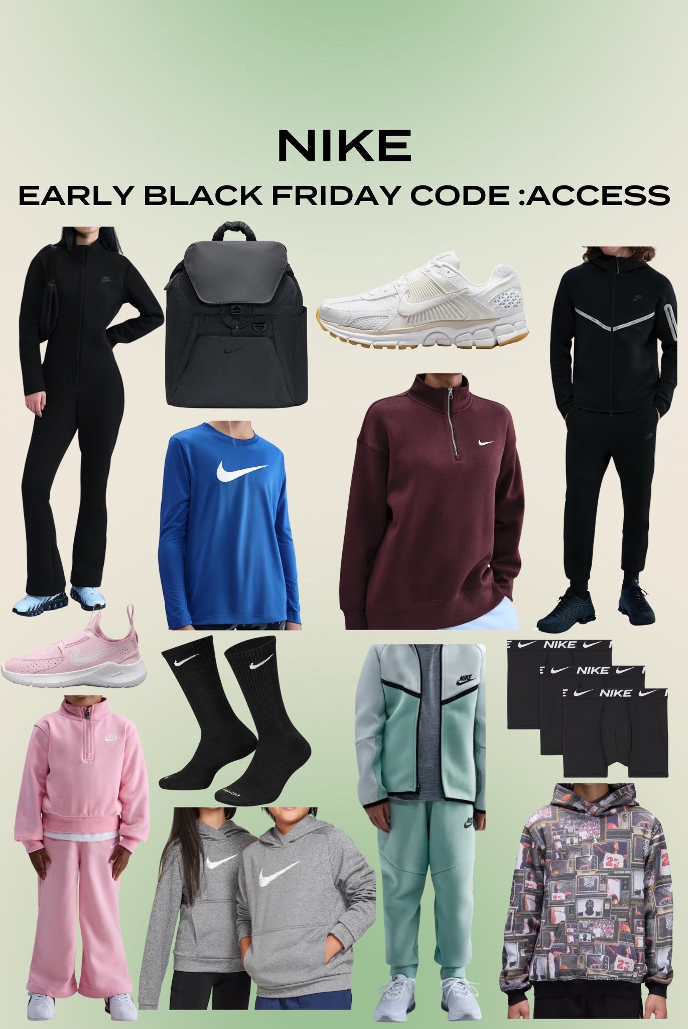 Nike early Black Friday with code: ACCESS ✨🤍

#LTKHoliday #LTKSaleAlert #LTKGiftGuide