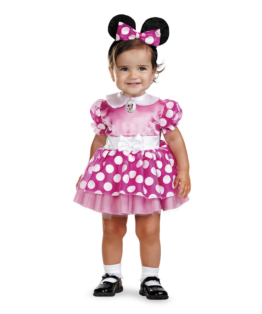 Disguise Girls' Costume Outfits - Pink Minnie Mouse Dress-Up Set - Infant | Zulily