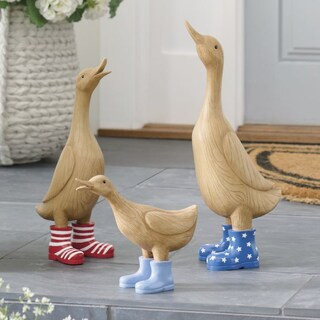 Patriotic Duck Grouping, Set of Three | Grandin Road